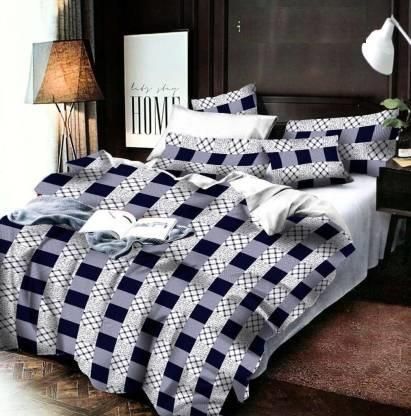 Ultrasoft Printed Polyester Cotton Double Bedsheet�